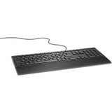 Dell KB216 Multimedia Keyboard - Spill Resistant, Full Layout, US English, Black - Ideal for Home & Office