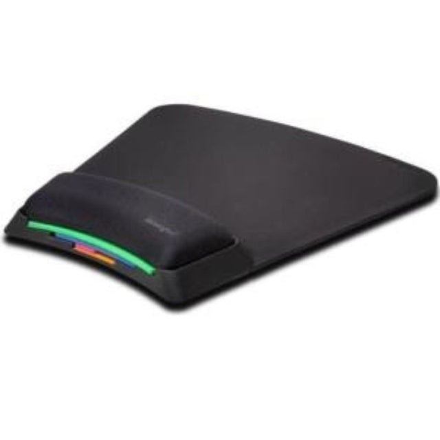 Ergonomic Kensington SmartFit Mouse Pad with adjustable gel wrist support for enhanced comfort and productivity.