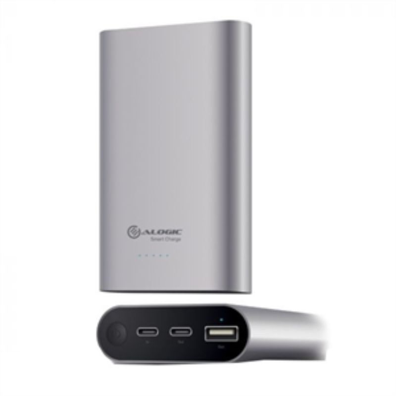 Alogic Prime 10200mAh Power Bank - Dual USB-C Fast Charger for Smartphones & Tablets