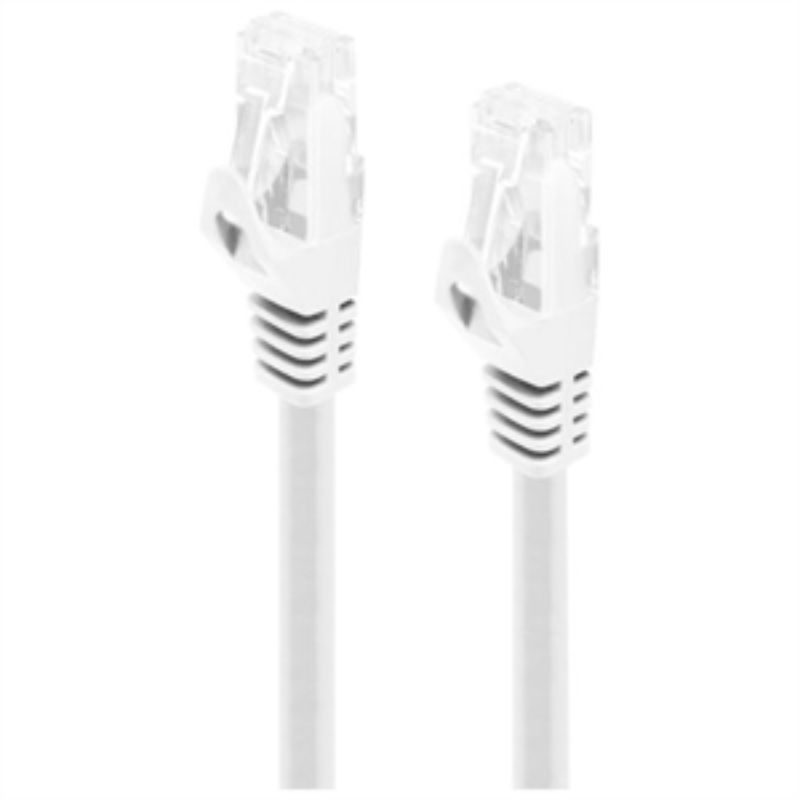 Alogic 1m White CAT6 Network Cable - High-Speed 1 Gbit/s, Snagless, Lifetime Warranty