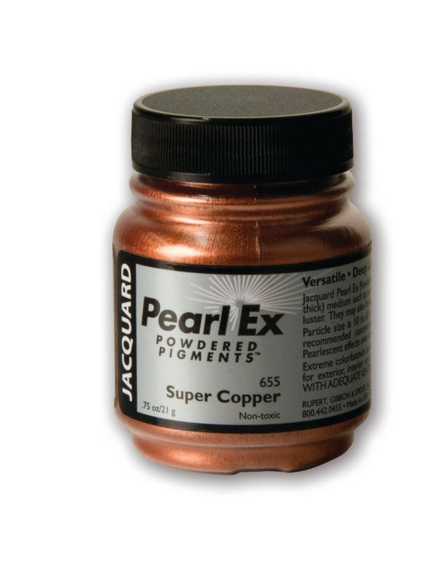 PEARL EX Powdered Pigment - JACQUARD SUPER COPPER 655 (21.26g)