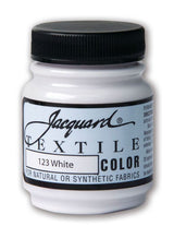 Paint - JACQUARD TEXTILE COLOURS  WHITE 123 (66.54ml)