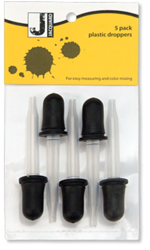 PLASTIC DROPPER - JACQUARD (5PK)