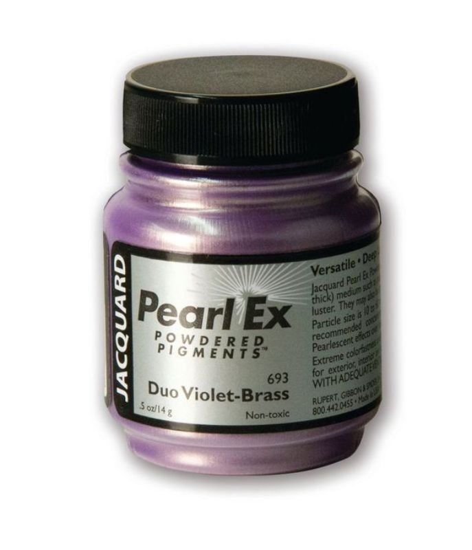 PEARL EX Powdered Pigment - JACQUARD DUO VIOLET BRASS 693 (14g)