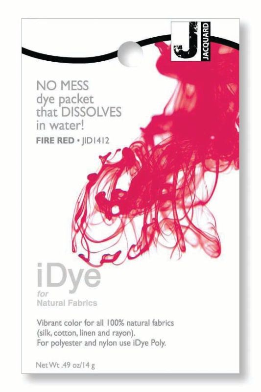 IDYE - JACQUARD FIRE RED 412 (14g)