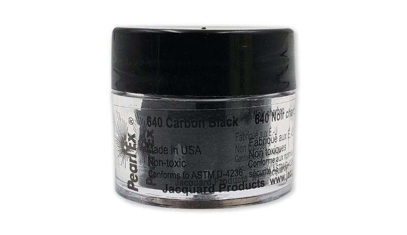 PEARL EX Powdered Pigment - JACQUARD CARBON BLACK 640 (3g)