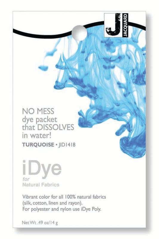 IDYE - JACQUARD TURQUOISE 418 (14g)
