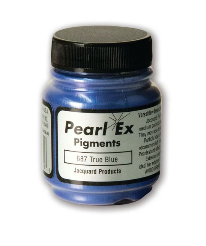 PEARL EX Powdered Pigment - JACQUARD TRUE BLUE 687 (14g)