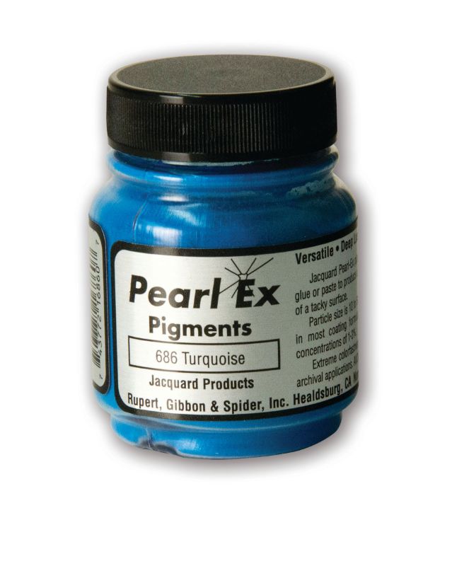 PEARL EX Powdered Pigment - JACQUARD TURQUOISE 686 (14g)