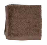 Luxurious Trinity Walnut hand towel, 66cm, made of premium cotton for softness and absorbency, perfect for home use.