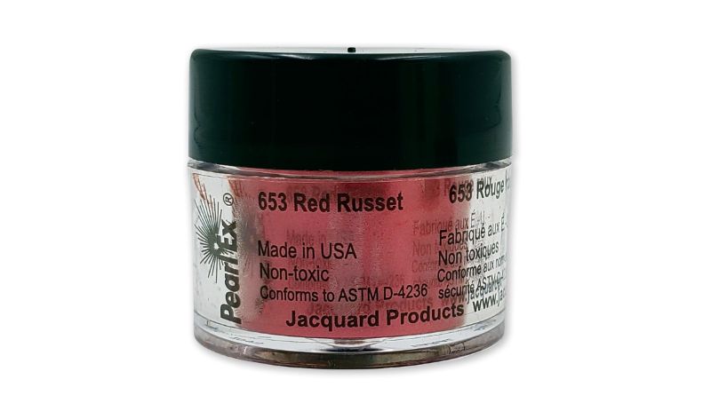 PEARL EX Powdered Pigment - JACQUARD RED RUSSET 653 (3g)