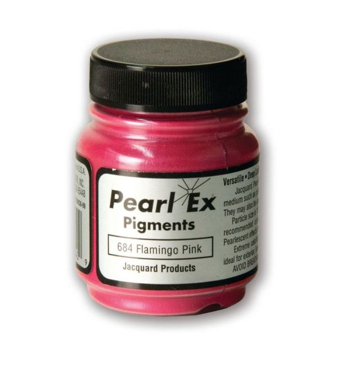 PEARL EX Powdered Pigment - JACQUARD FLAMINGO PINK 684 (14g)