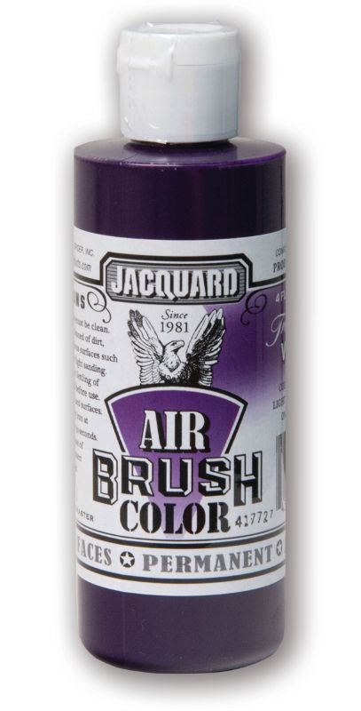 AIRBRUSH Paint - JACQUARD TRANSPARENT VIOLET 104 (118.29ml)