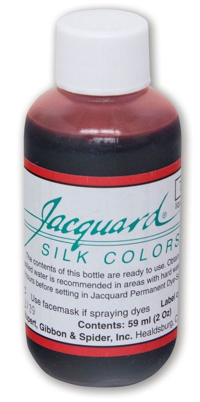 Dye - JACQUARD SILK GREEN LABEL SCARLET 712 (59.15ml)