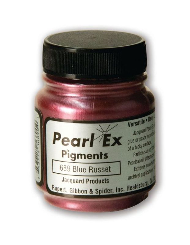 PEARL EX Powdered Pigment - JACQUARD BLUE RUSSET 689 (14g)