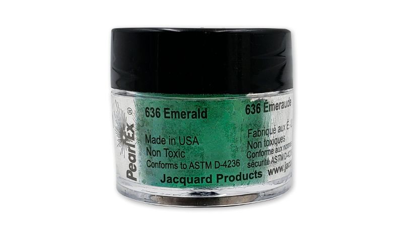 PEARL EX Powdered Pigment - JACQUARD EMERALD 636 (3g)