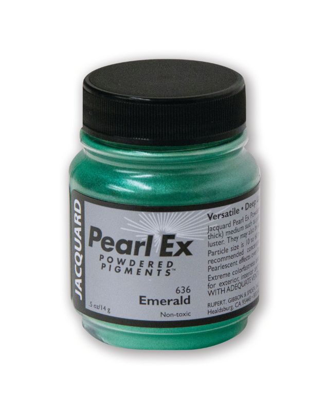 PEARL EX Powdered Pigment - JACQUARD EMERALD 636 (14g)