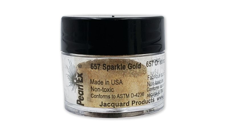 PEARL EX Powdered Pigment - JACQUARD SPARKLE GOLD 657 (3g)