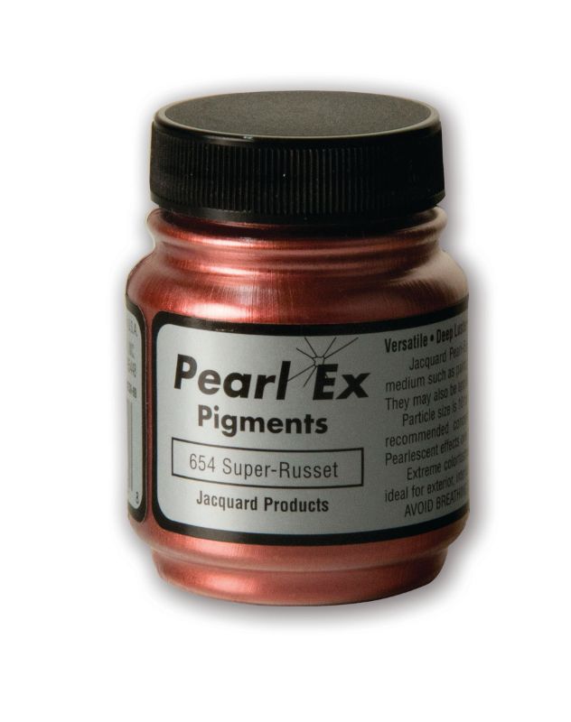 PEARL EX Powdered Pigment - JACQUARD SUPER RUSSET 654 (21.26g)