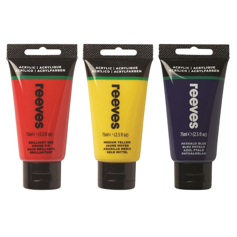 Acrylic Paint - Reeves Artists' Colour - 75ml (Orange)