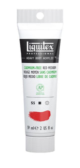 Liquitex Heavy Body Acrylic - 59ml Cadmium Free Red Light (510)