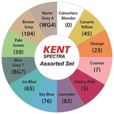 Kent Spectra Graphic Design Marker Set - Assorted (Set of 12)