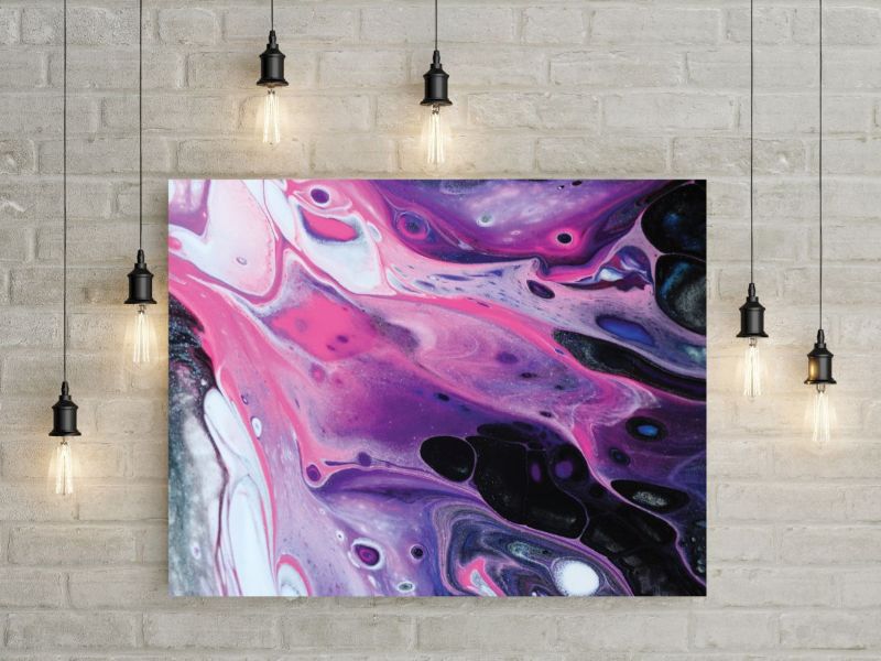 Reeves Pre Mixed Acrylic Pour Paint Set - Galaxy (Set of 4)
