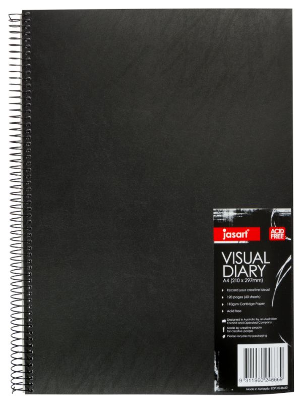 Jasart Single Wire Visual Diaries - FSC (A4)