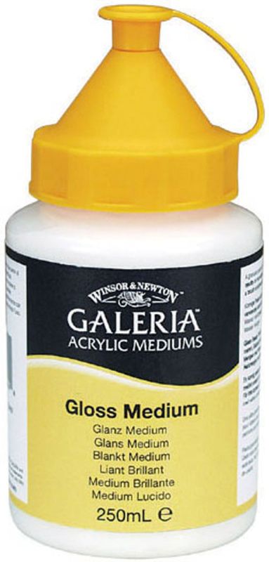 Acrylic Fluid Medium - Winsor & Newton Galeria Gloss (250ml)