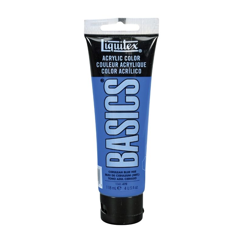 Acrylic Paint - Liquitex Basics 118ml (Ceruleum Blue Hue)