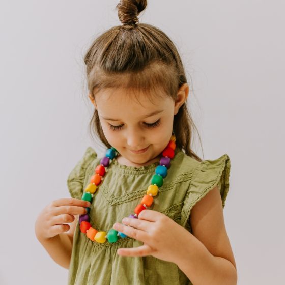Princess & The Pea Necklace - Bright - Jellystone