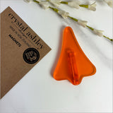 Magnet - Jet Plane (Orange Satin Acrylic)