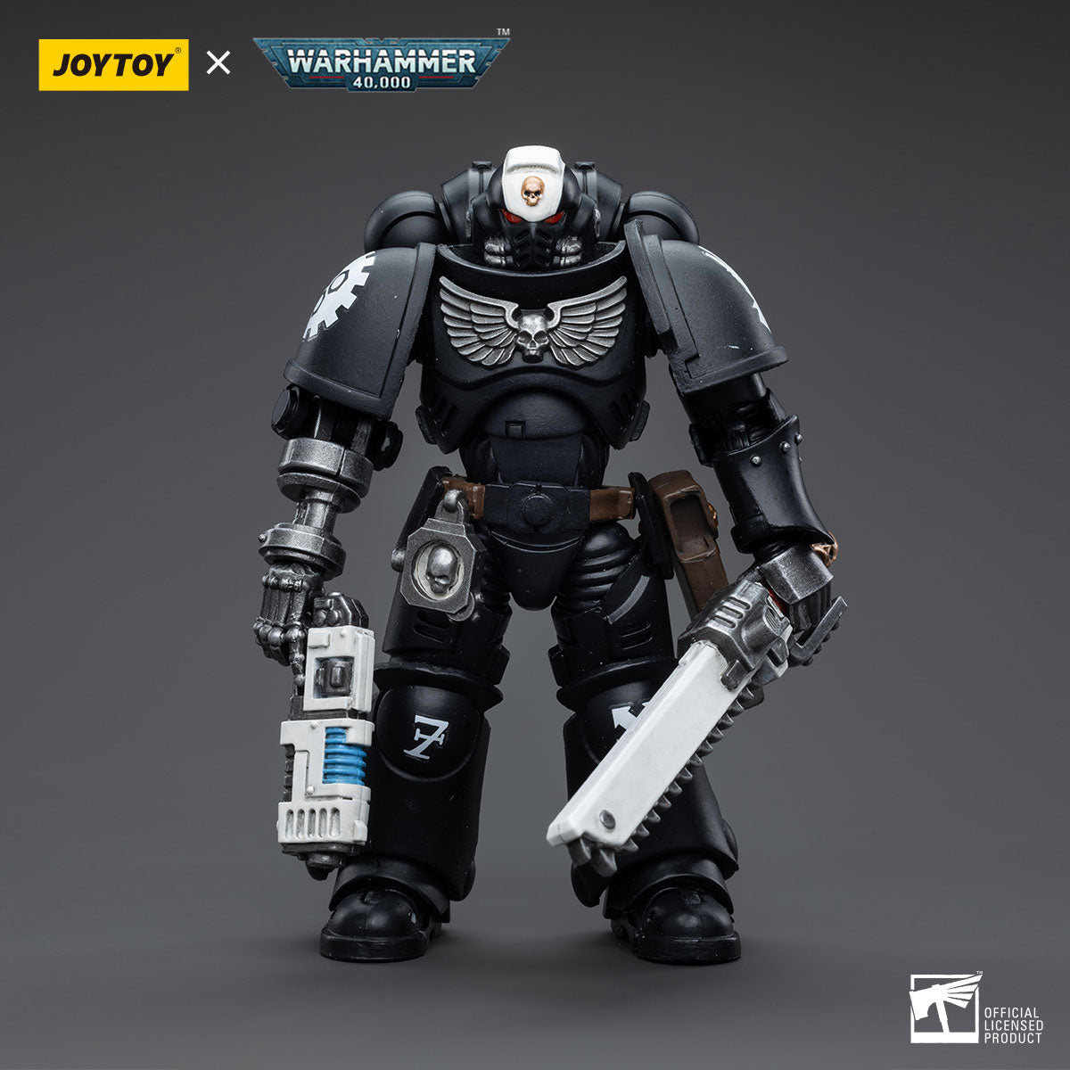 Warhammer Collectibles: 1/18 Scale Iron Hands Assault Intercessors Sergeant