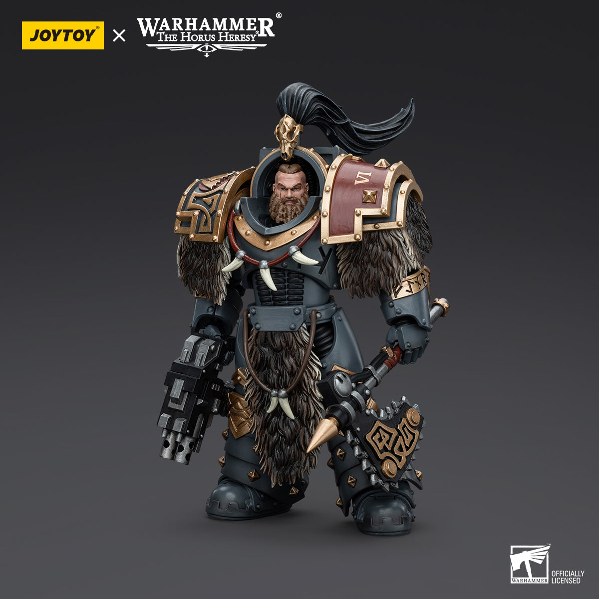 Warhammer 40K 1/18 Space Wolves Varagyr Wolf Guard Squad Varagyr Terminator 4