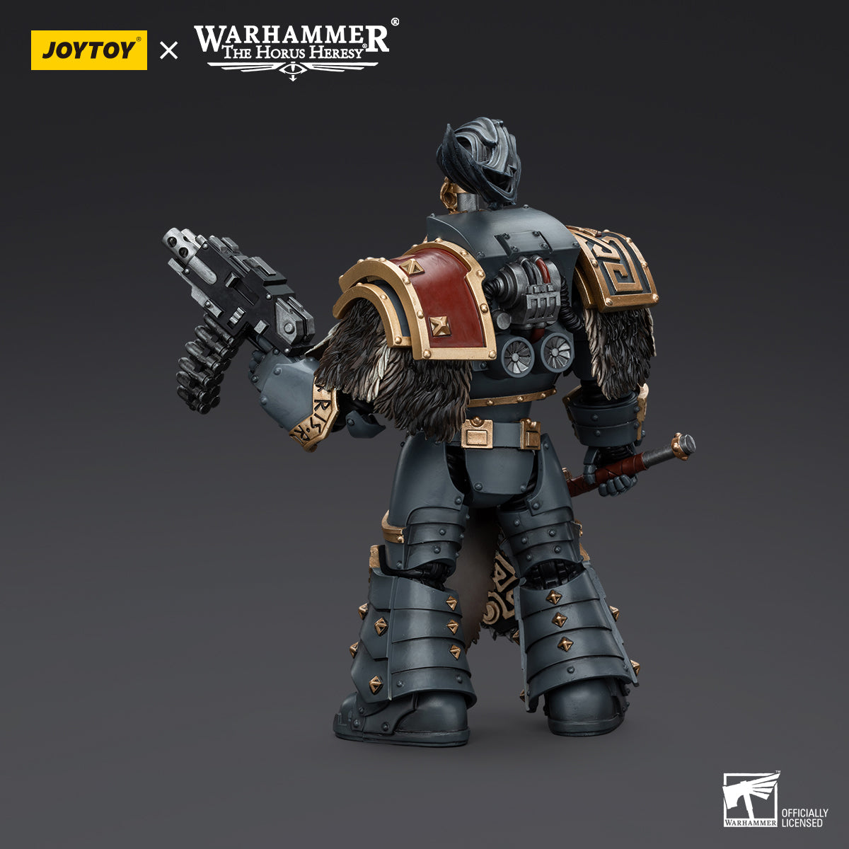 Warhammer 40K 1/18 Space Wolves Varagyr Wolf Guard Squad Varagyr Thegn