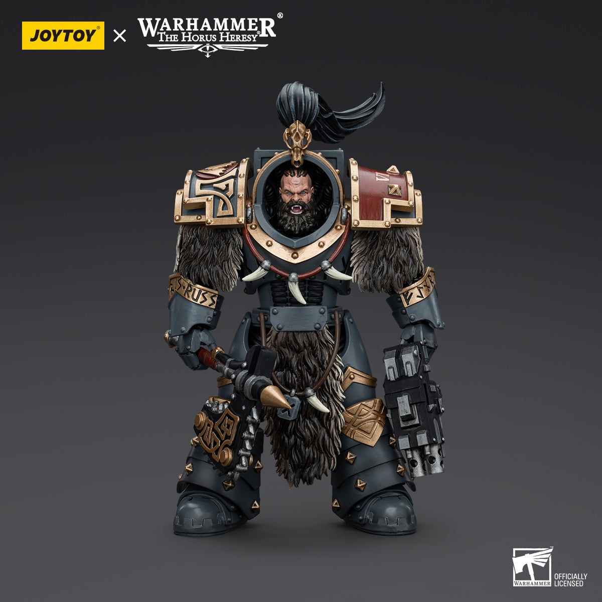 Warhammer 40K 1/18 Space Wolves Varagyr Wolf Guard Squad Varagyr Thegn