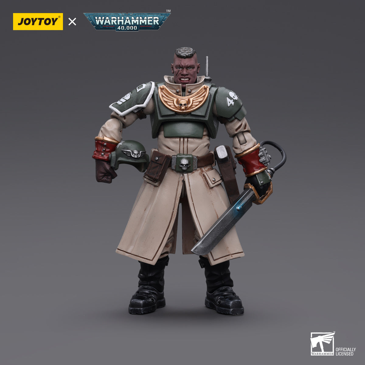 Warhammer Collectibles: 1/18 Scale Astra Militarum Cadian Command Squad