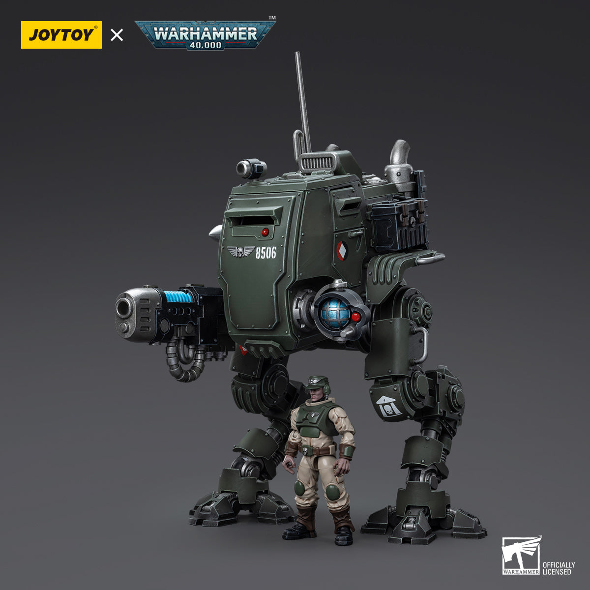 Warhammer Collectibles: 1/18 Astra Militarum Cadian Armoured Sentinel