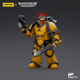 Warhammer 40K 1/18 Imperial Fists - MkIII Tactical Squad Legionary with Vexilla