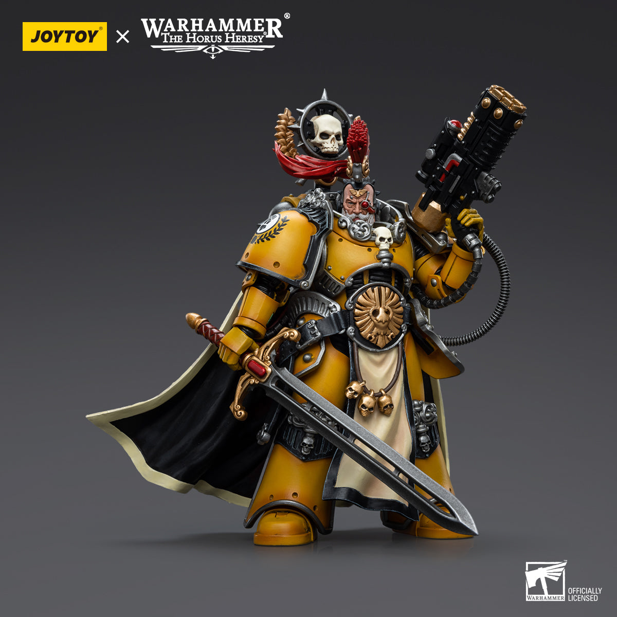 Warhammer Collectibles: 1/18 Scale Imperial Fists Legion Praetor with Power