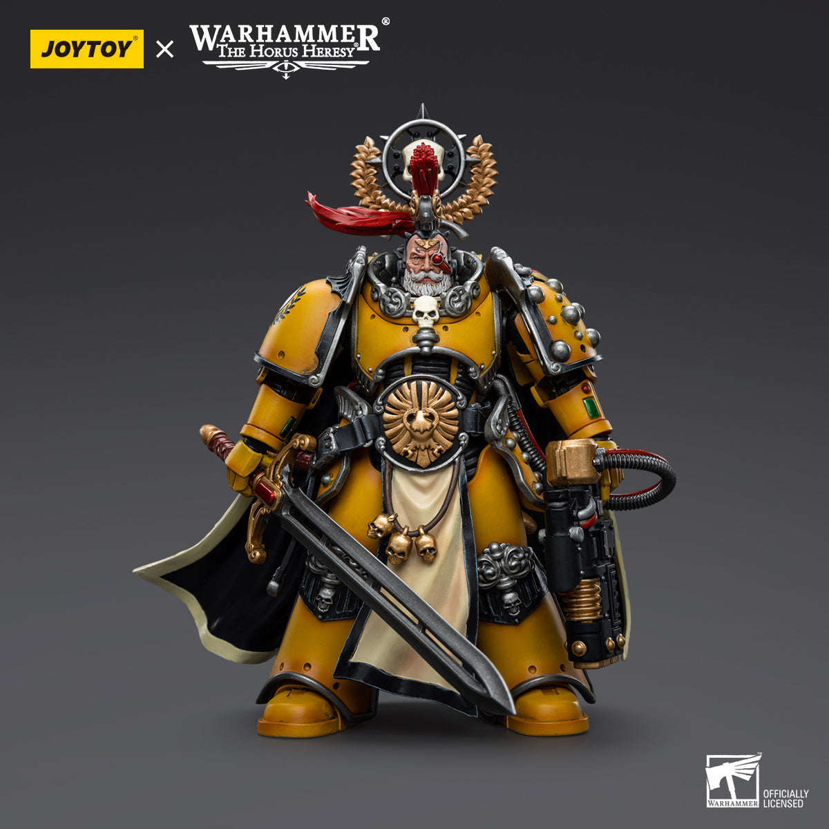Warhammer Collectibles: 1/18 Scale Imperial Fists Legion Praetor with Power