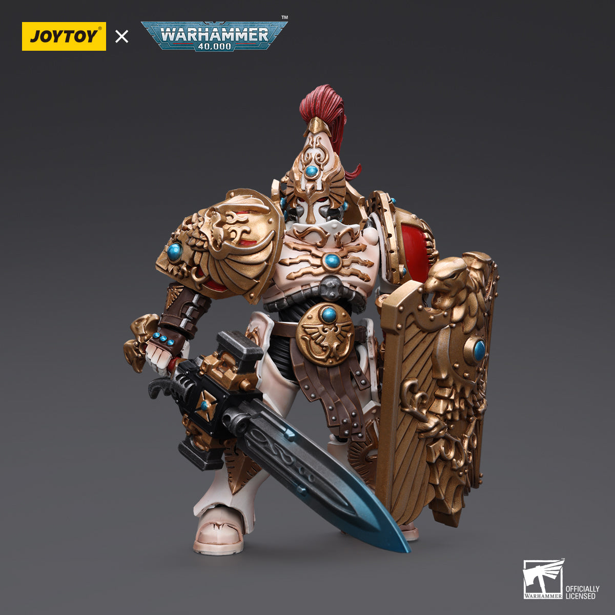Warhammer 40K 1/18 Adeptus Custodes - Watch Custodian Guard with Sentinel Blade