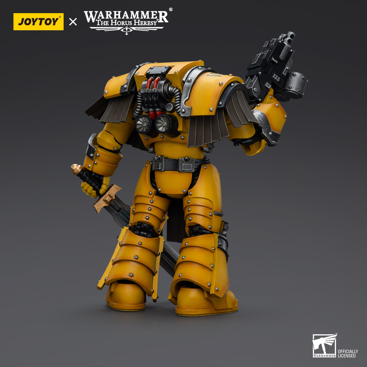 Warhammer 40K 1/18 Imperial Fists Legion Cataphractii Terminator Squad Sergeant