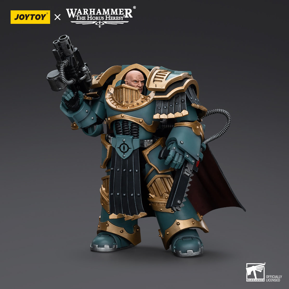 Warhammer Collectibles: 1/18 Scale Sons of Horus Legion Praetor in Cataphractii