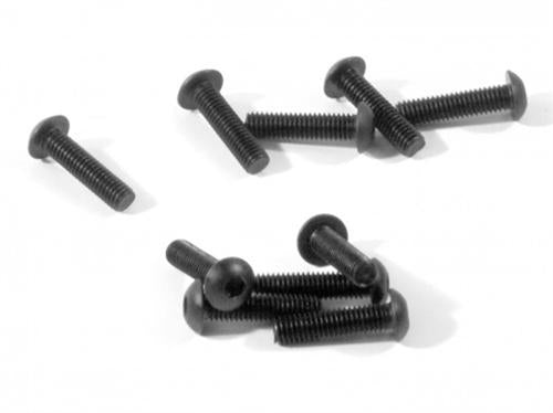 Button Head Screw M3x12mm Hex Socket 10 Pack - HPI Racing Z354