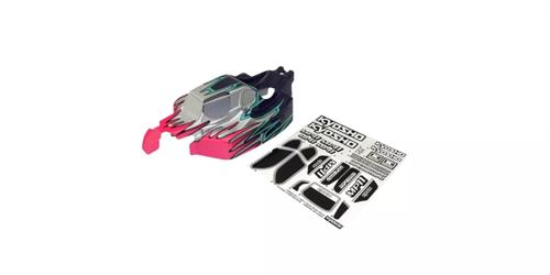 Inferno MP11 T1 Pre-Cut Painted Hard Body Set - Kyosho IFB028HC1