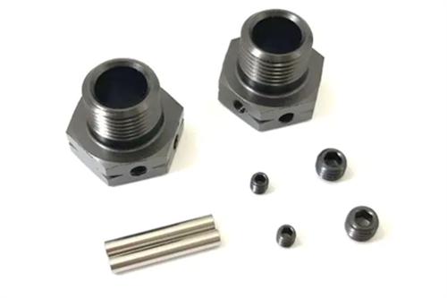 Wheel Hub (Wide/Gunmetal/2 Pack/MP10) - Kyosho IFW625WB