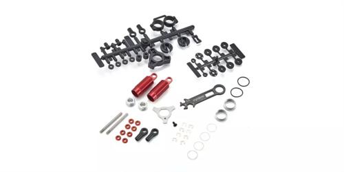 85 WC Tomahawk Adjustable Shock Set Red 2 Pack - Kyosho SCW040