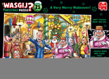 Puzzle - Jumbo - Wasgij Christmas # 21, 2 x 1000pc Puzzles