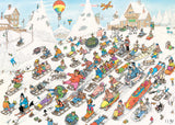 Puzzle - Jumbo Jan van Haasteren - All Going Downhill 1000Pc (Square Box)